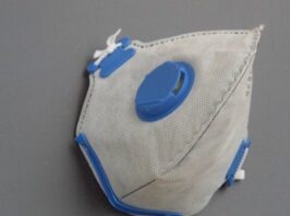 Masque au charbon actif FFP2 6 couches avec valve pour dépose d’amalgames et protection contre virus et bactéries